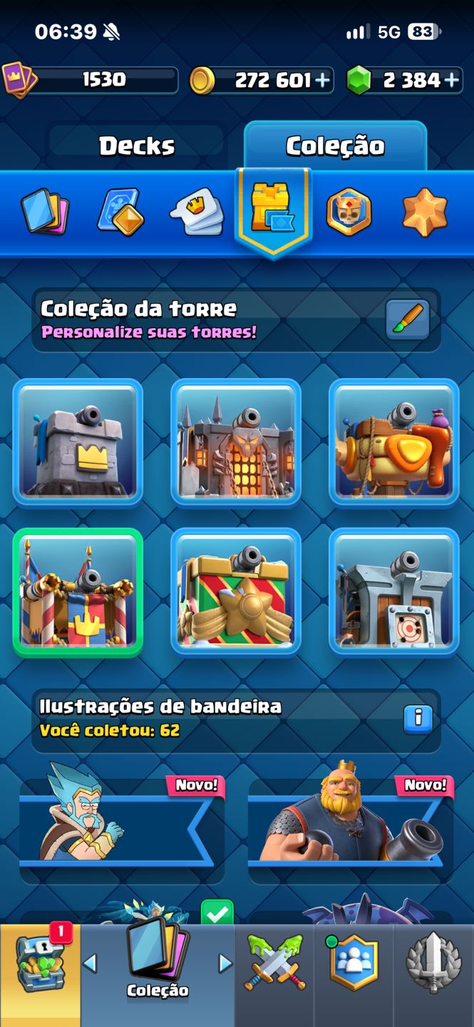 Conta Clash Royale