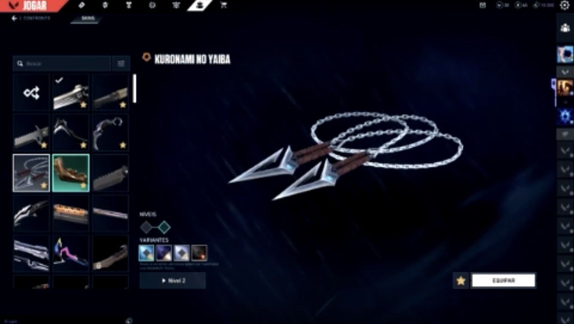 Conta Valorant ascendente mais de 9 skins de vandal e faca vct e karambit saq