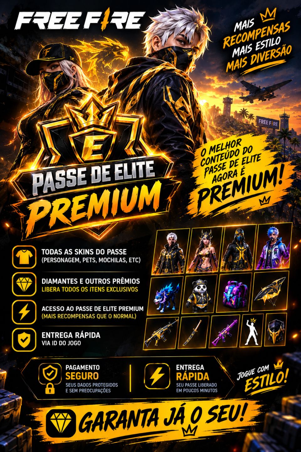 Passe de elite perfeição astrológica premium