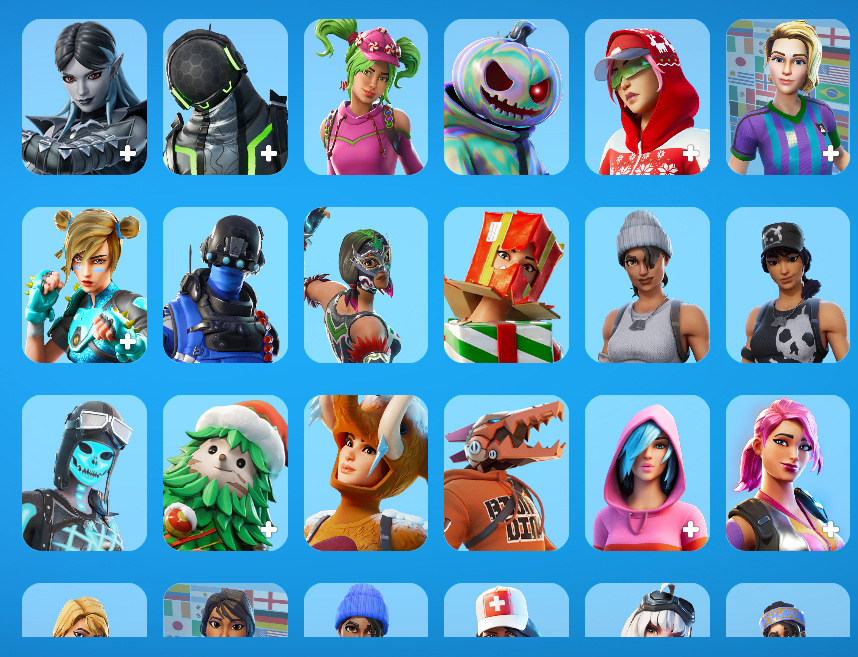 (VALOR NEGOCIAVEL) CONTA FORTNITE OG 150+ SKINS CONTA RARA