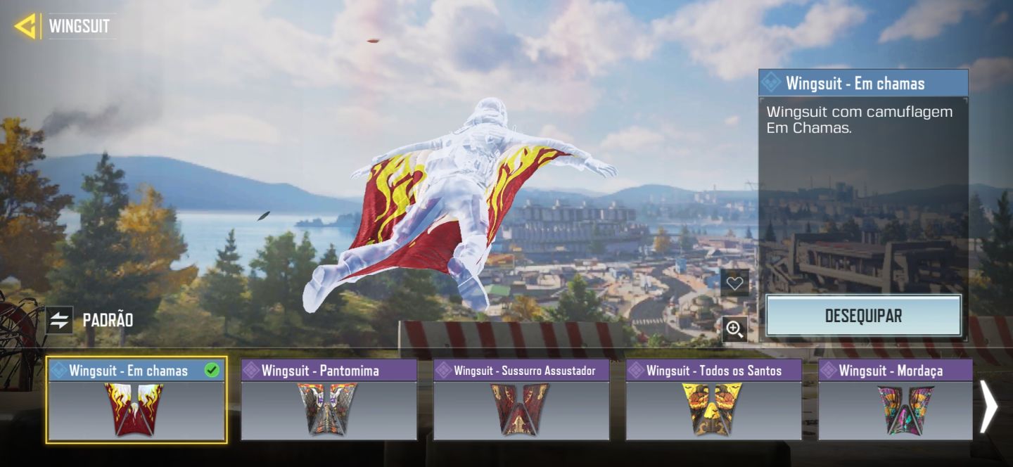 Conta COD Mobile com várias skins raras