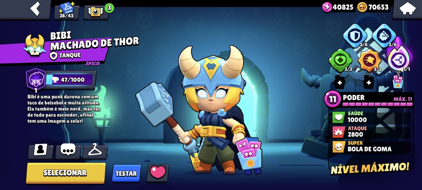 Conta de Brawl Stars de 2019 com muitos recursos!
