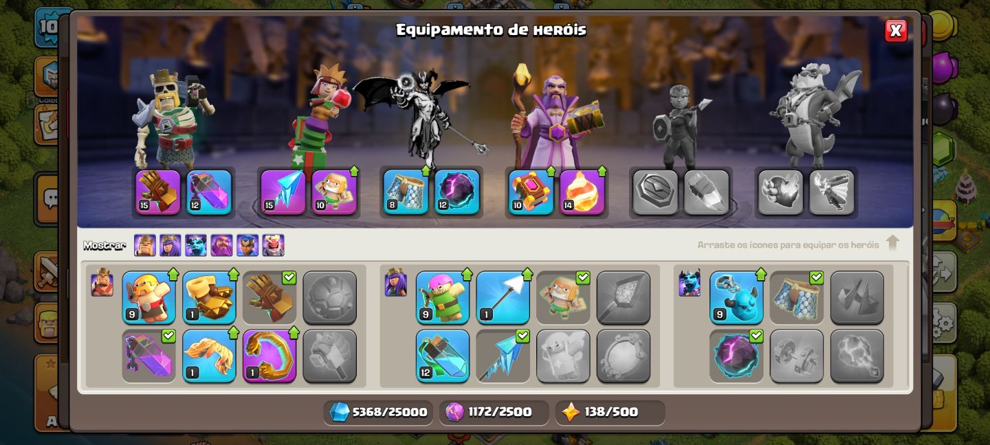 Conta Clash Of Clans full cv11
