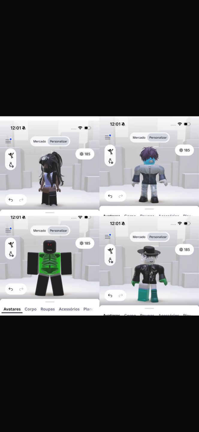 CONTA DE ROBLOX 8K DE ROBUX GASTOS EM SKINS + 280 ROBUX LIVRES PARA GASTAR