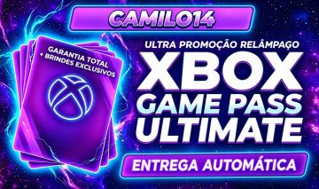 CONTA XBOX GAME PASS ULTIMATE 1 MÊS COMPARTILHADO ENTREGA AUTOMÁTICA