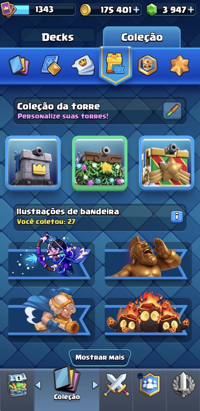 [PROMOÇÃO] CONTA CLASH ROYALE BEM UPADA | ARENA 20 | (LEIA A DESCRIÇÃO)