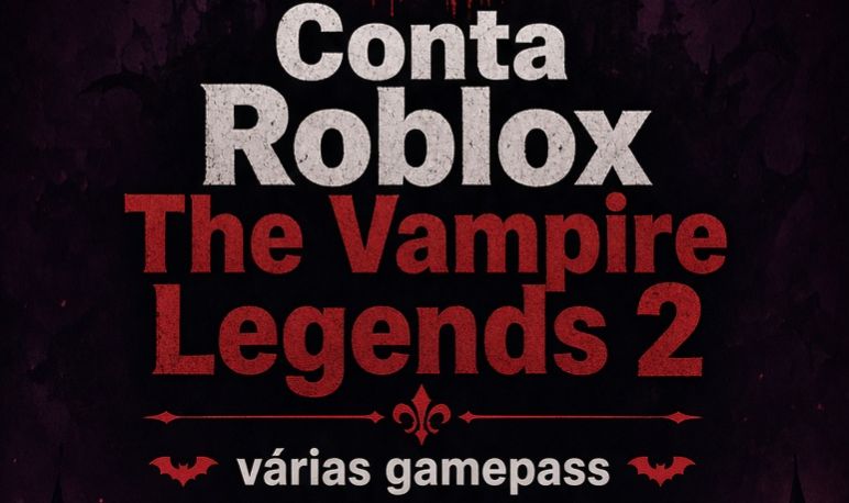 CONTA DE TVL2 ROBLOX (THE VAMPIRE LEGENDS 2)