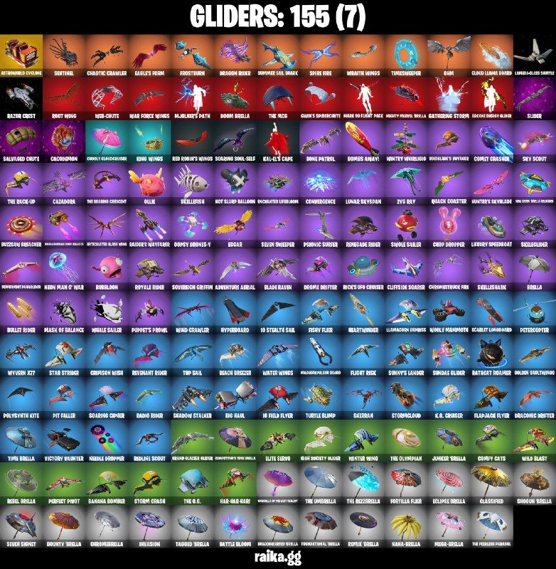 196 Skins - Leviathan Axe, Gold Midas, Lara Croft, Candy Axe, 1600 vbucks