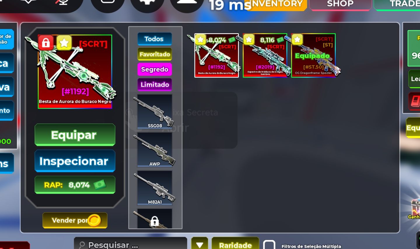 4 ARMAS SECRETAS SNIPER ARENA