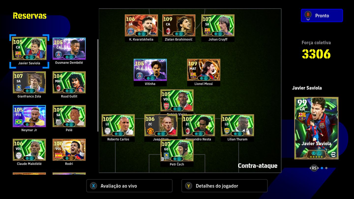 Conta Efootball 3310+ 1 Div