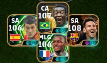 CONTA EFOOTBALL RARA! PELÉ 108 + MESSI BLITZ + VILLA BLITZ + VIEIRA PRIME+++!