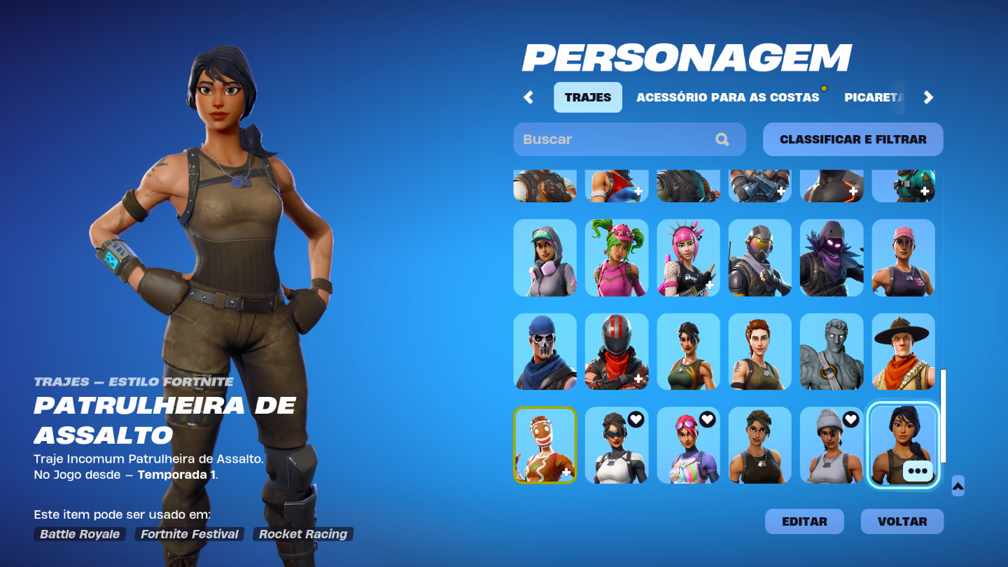 Conta Epic Fortnite +70 Skins + Passe de batalha cap 1 + conta de gta 600+