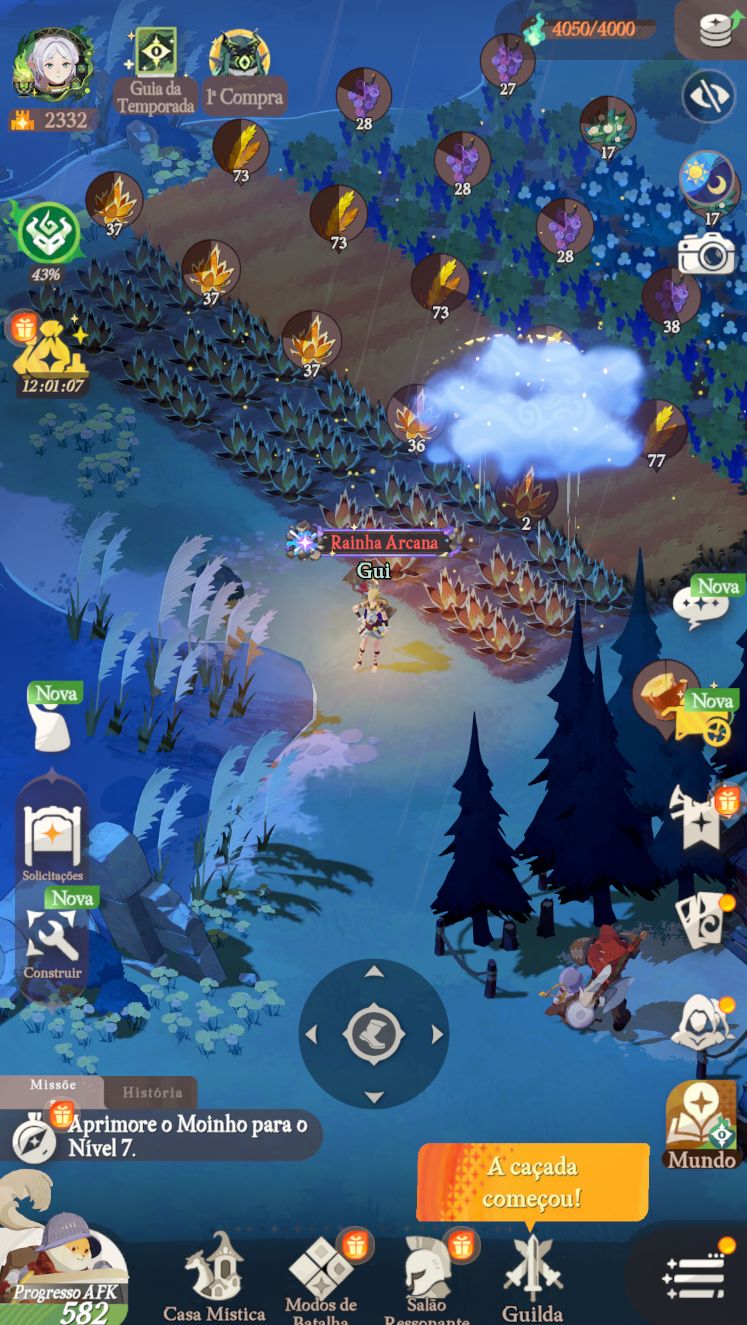 Conta AFK Journey - Global Server