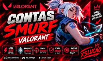OFERTA - CONTAS BARATAS VALORANT SMURF | FULL ACESSO | UNRANKED