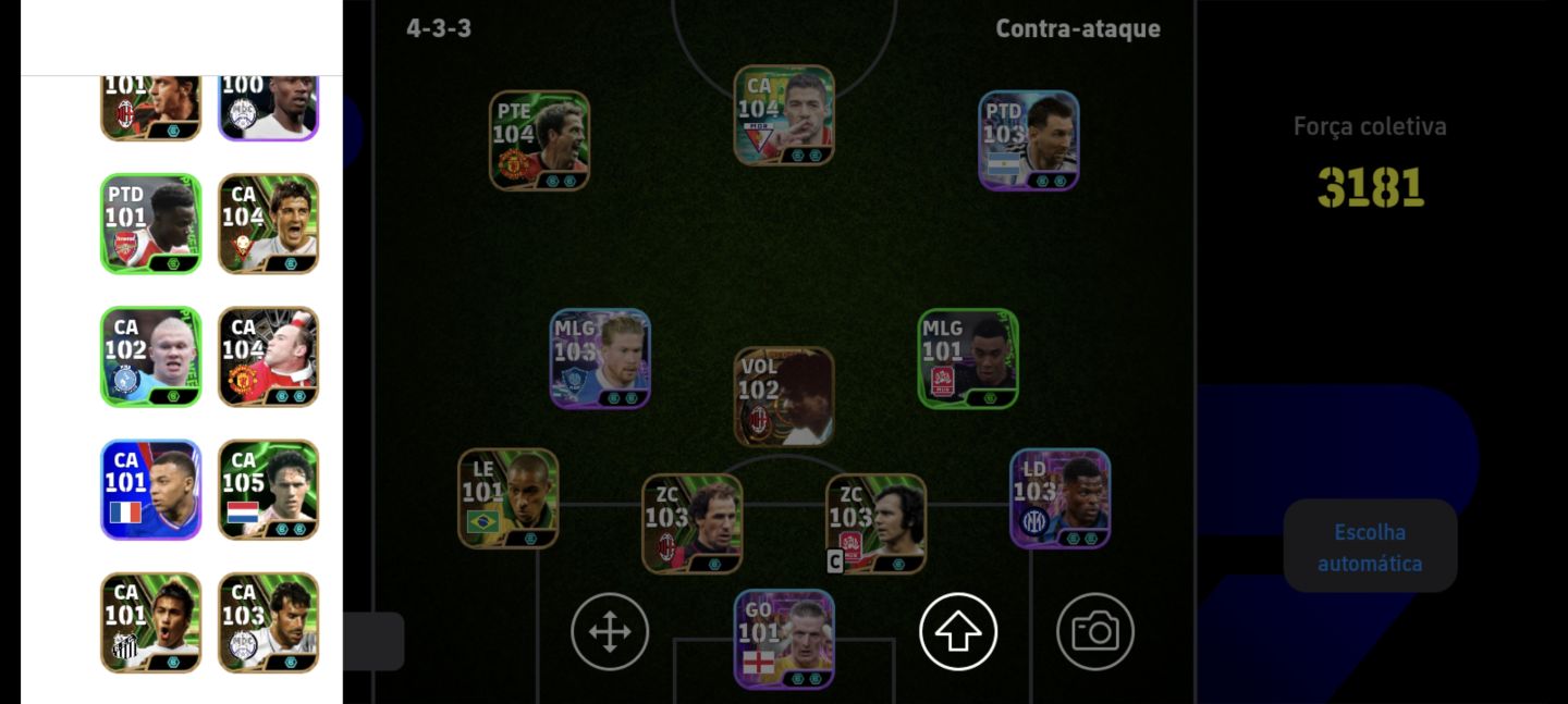 CONTA DE EFOOTBALL 3200