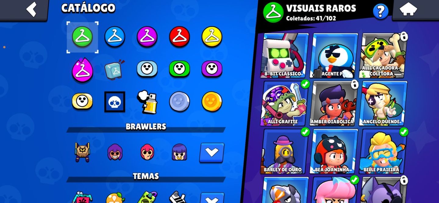 CONTA DE BRAWL STARS[25197 troféus+ rank max:mítico 1]