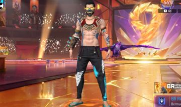 Conta de Free Fire com diversas skins!!