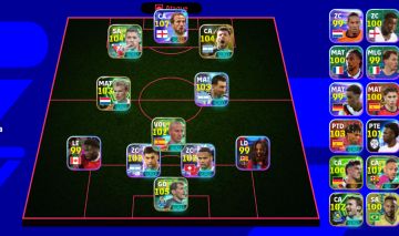 Conta efootball boa pra começar com Kane 107 e ataque muito bom!!