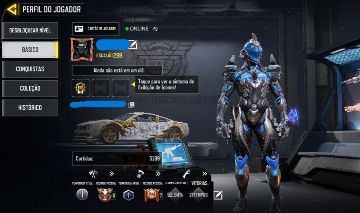 Conta Cod mobile 7 Armas miticas + 4 lendarias, +1 personagem mitico