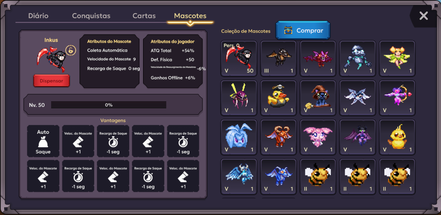 EVITANIA ONLINE | DIAMANTES + GOLD + PETS + SKINS | ANDROID E STEAM | TOP VENDAS