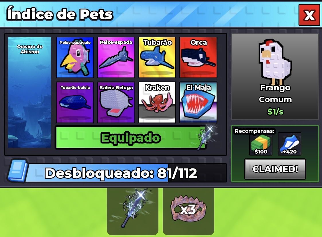 Conta Roube um Ovo | Kitsune + Oni Tigre + Dragão Lunar Eterno