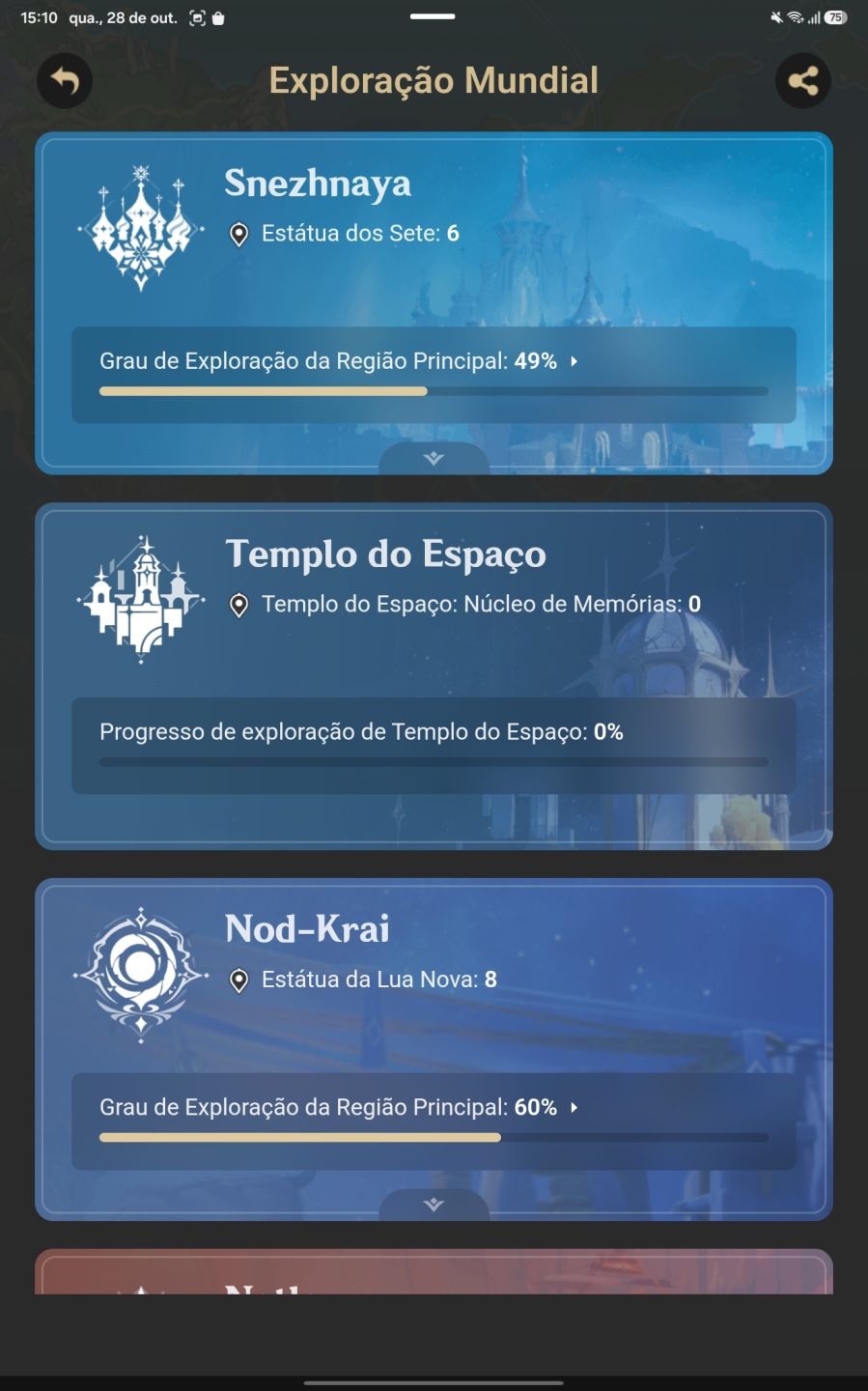 NEGOCIAVEL - CONTA GENSHIN 13 T5 - JA PASSA ABISMO MAS TEM MUITO POTENFIAL AINDA