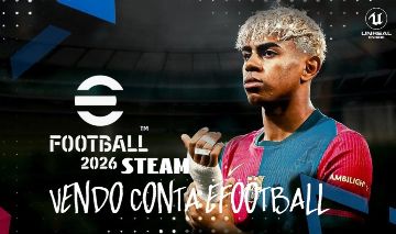 Conta efootball STEAM 3247 de força coletiva