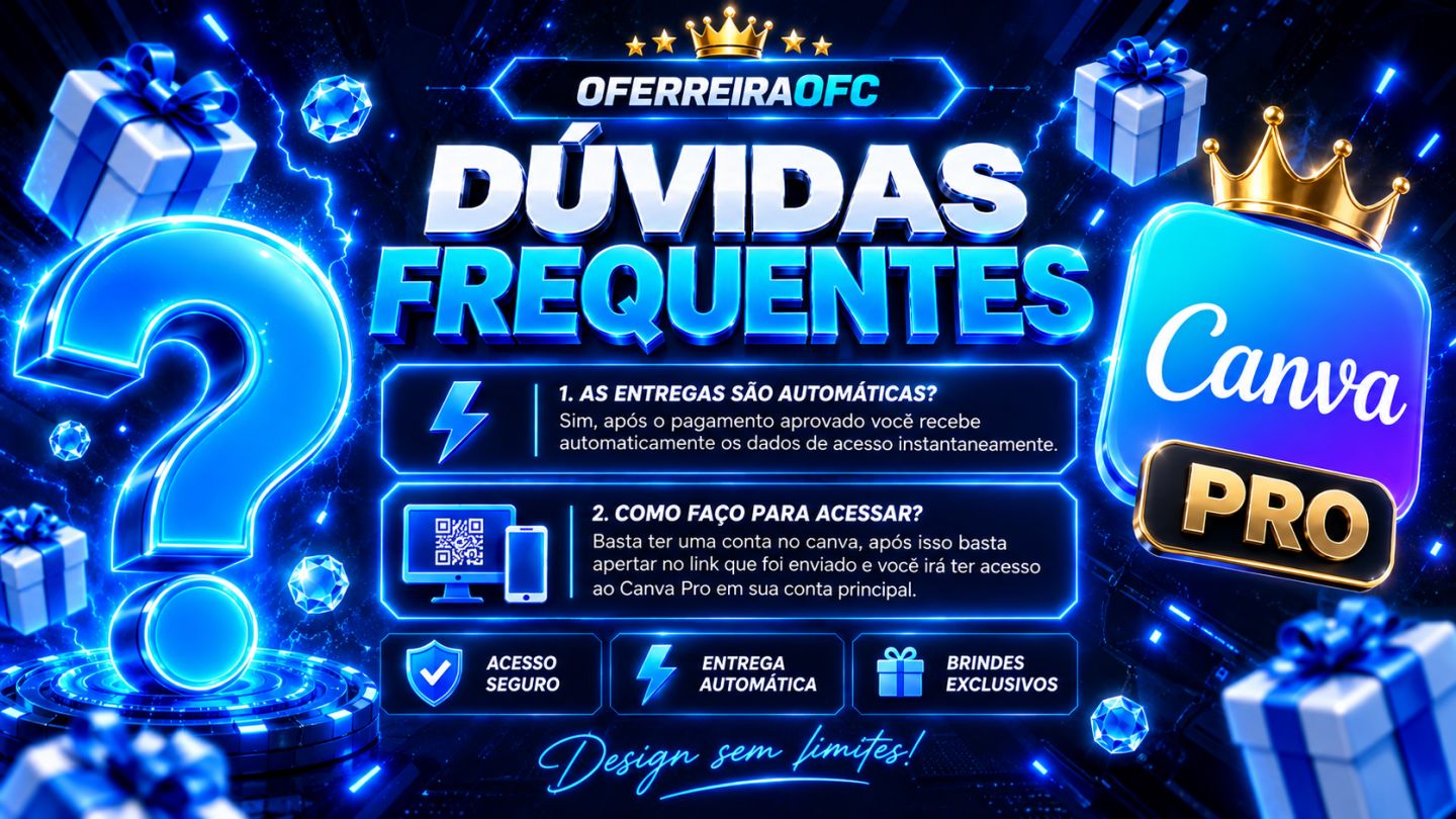 Canva Pro + Brindes | (Entrega Automática)