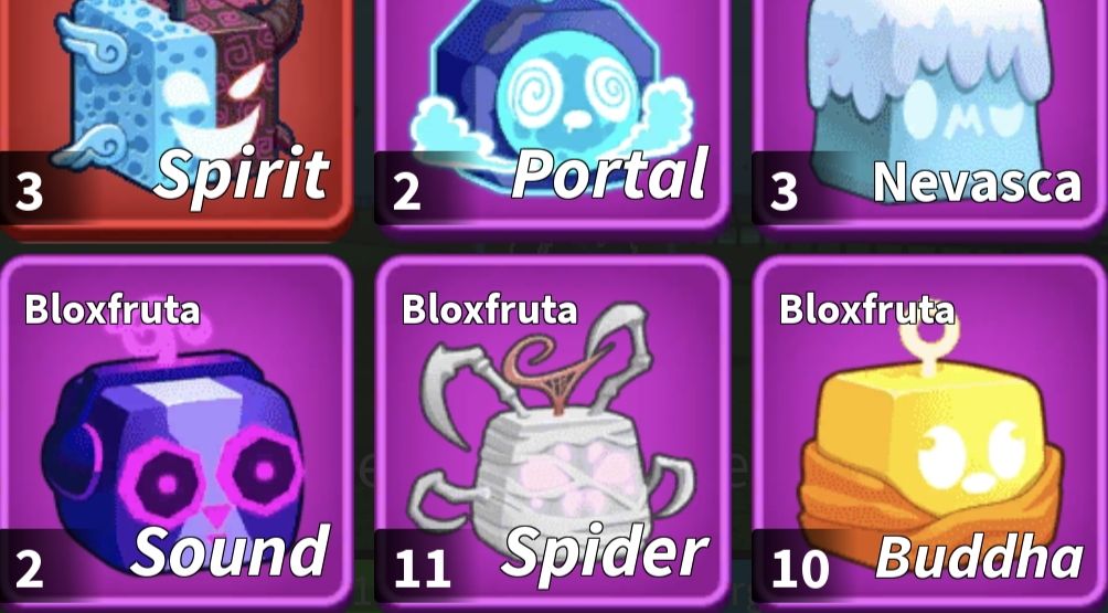 [!! COMPRE 2 LEVE 3!! ] FRUTAS FÍSICAS - BLOX FRUITS (LOJA COMPLETA)