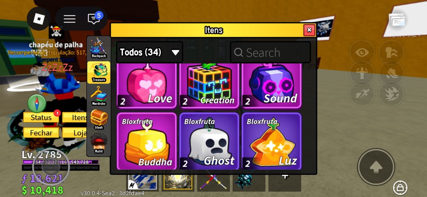 BLOX FRUIT FRUTAS FÍSICAS ,SKINS E SERVIÇOS(75%OFF, E ENTREGAS RÁPIDAS!)