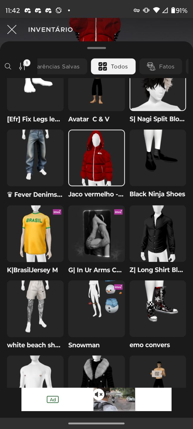 CONTA MASCULINA | VÁRIOS ITENS E ACESSÓRIOS | R$ 160 INVESTIDOS