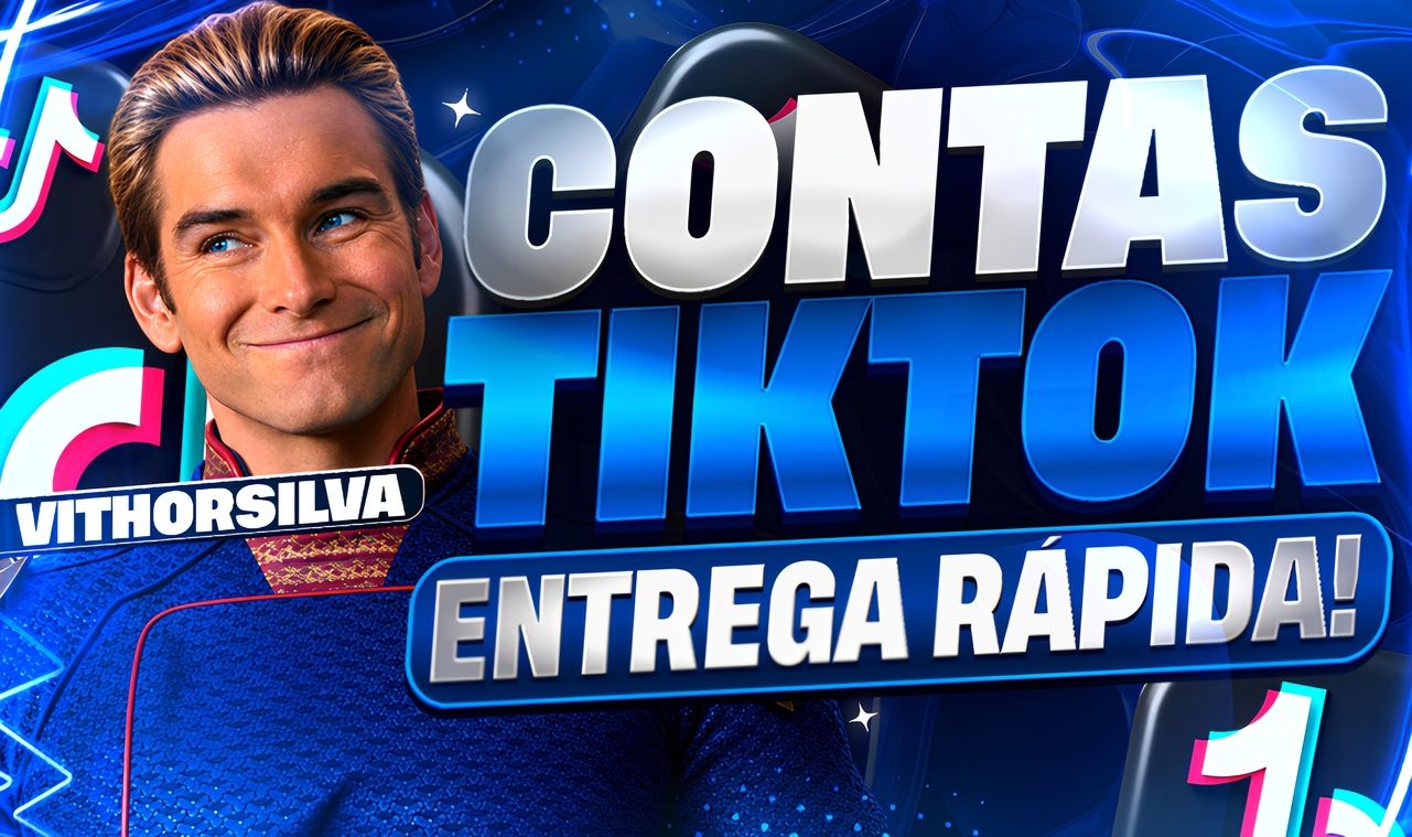 CONTAS TIKTOK ANTIGAS E NOVAS COM SEGUIDORES, LIVE PC E CELULAR, PROMOVER, IP BR
