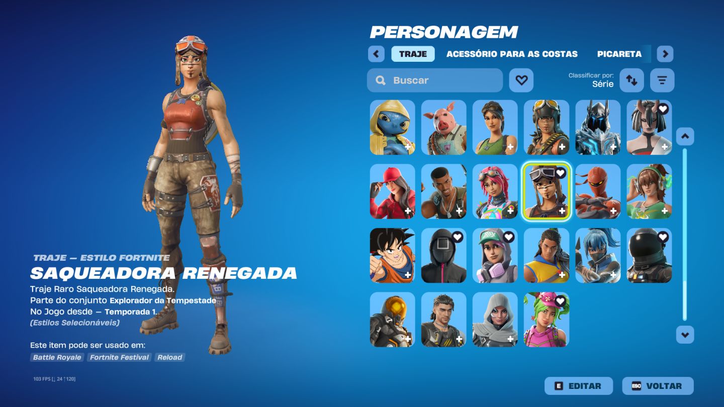 CONTA DE FORTNITE SEASON 2, 3, 4 + TUBARÃO MAKO + STW OG!!!!