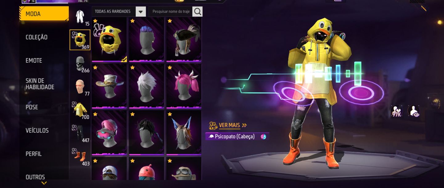 CONTA FREE FIRE QUARTO PASSE ,QUINTO PASSE,ANGELICAL E MUITO MAIS