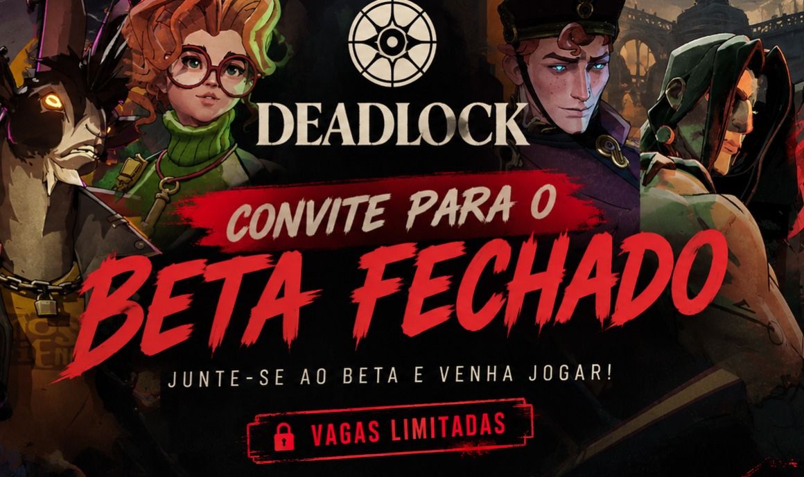 DEADLOCK ACESSO AO BETA FECHADO CONVITE STEAM