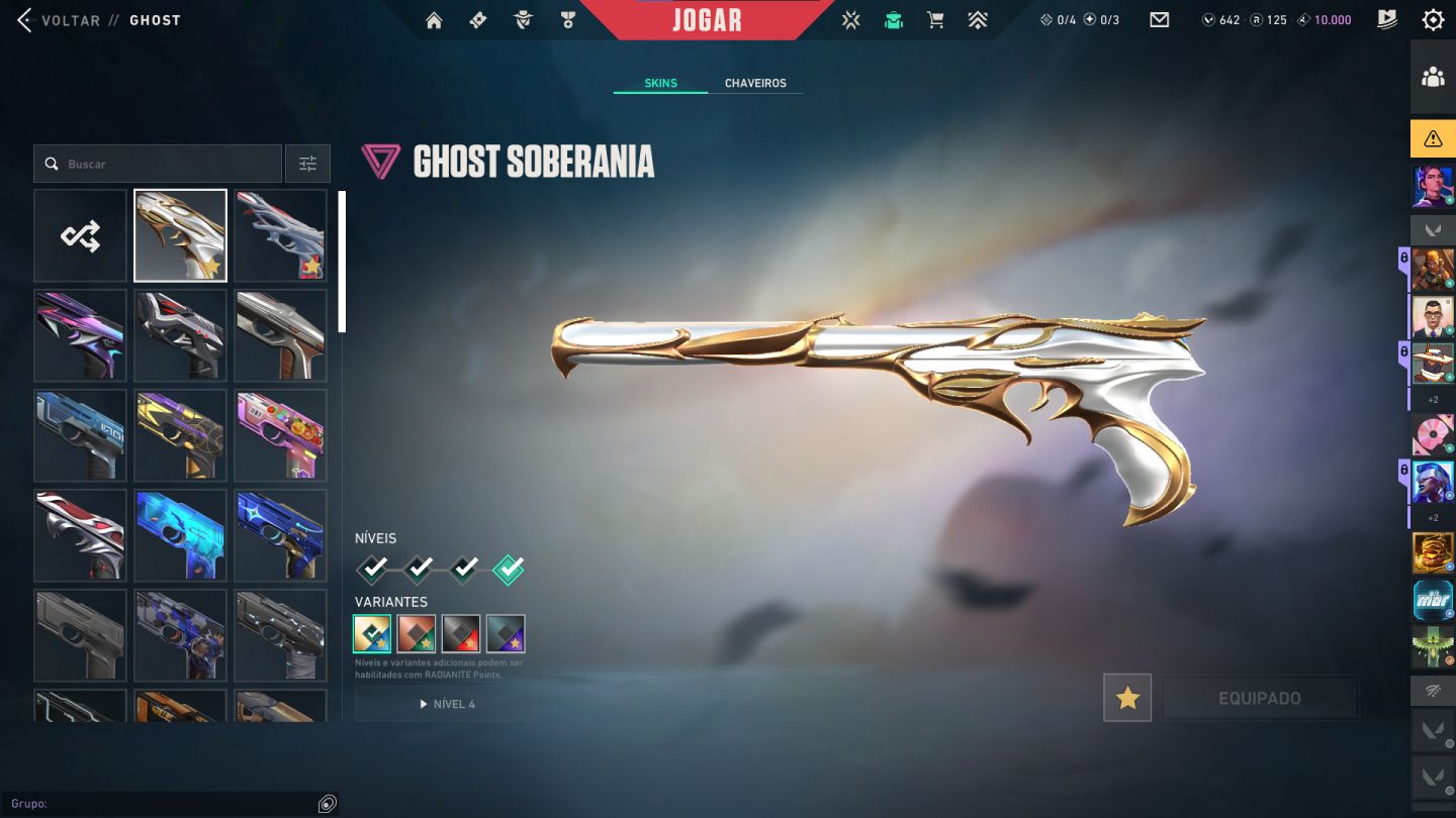 Conta de valorant 2119,40 gastos+Conta lol de brinde PREÇO A NEGOCIAR