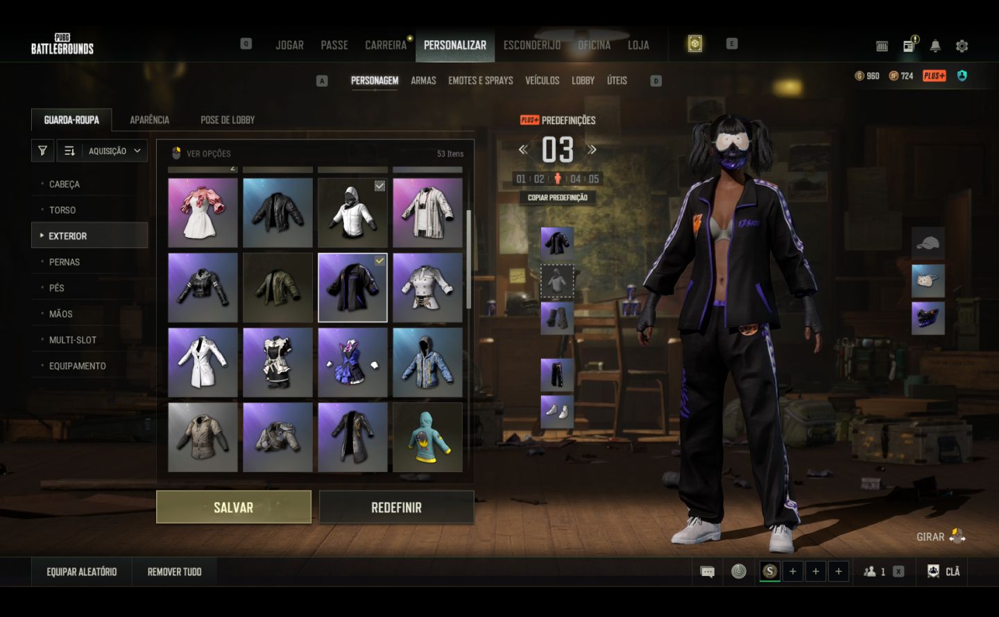 CONTA PUBG AUG NEON LEVEL 8 + CHROMA LARANJA , Glasya + Eve