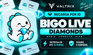 Bigo Live Diamonds | Recarga por ID | Entrega em até 24h