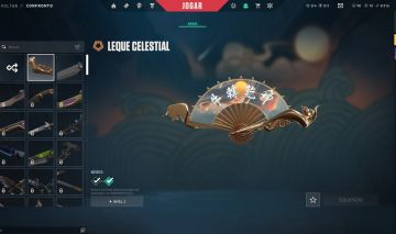 CONTA VALORANT FULL | PHANTOM SOBERANIA + LEQUE CELESTIAL + SKINS