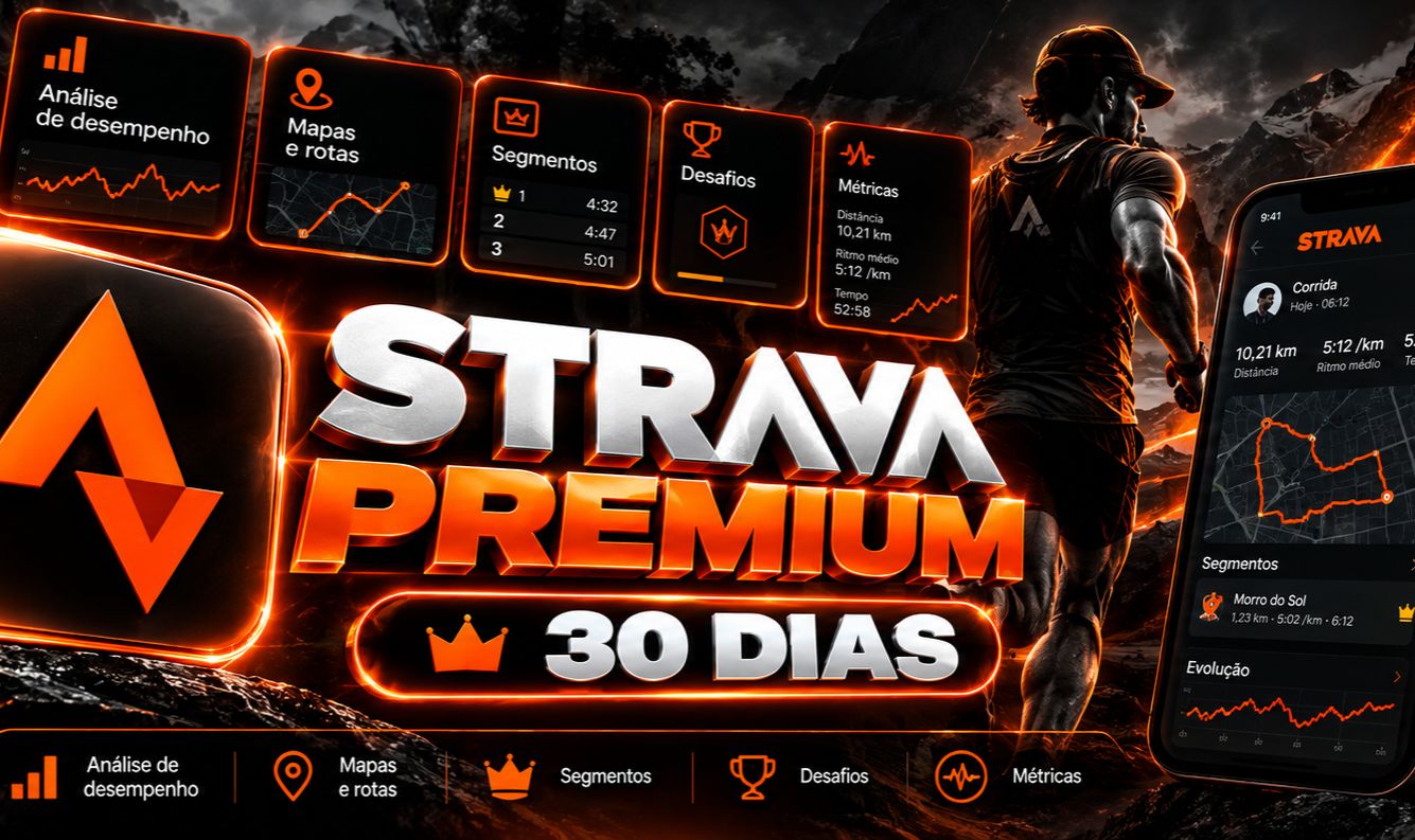 STRAVA PREMIUM 30 DIAS | ACESSO PREMIUM