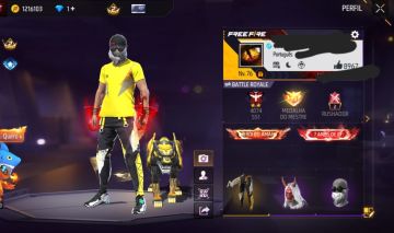 Conta de Free fire antiga