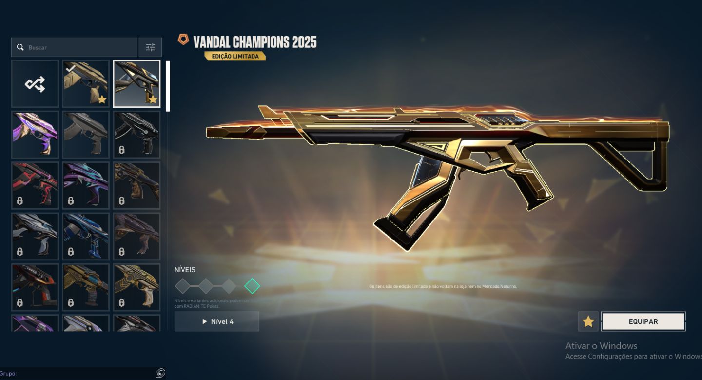 CONTA DE VALORANT 2 VANDAL 3 FACA 2 PHANTOM E 1 SHERIFF SKINS LIMITADAS