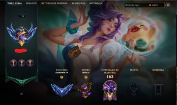 CONTA LOL Diamond | HAND LEVEL FULL ACESSO | HONRA 4 |