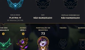 CONTA SMURF NIVEL 47 ESMERALDA FLEX E PLATINA SOLODUO preço negociavel