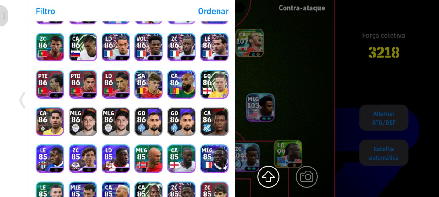Conta braba, muito boa com CR7 the last dance, boa pra divisão e campeonato