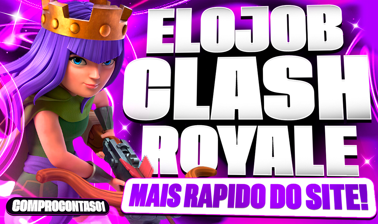 UPO SUA CONTA NO CLASH ROYALE AO MÁXIMO [+1k,2k,3k,4k,5k TROFÉUS] - ELO JOB