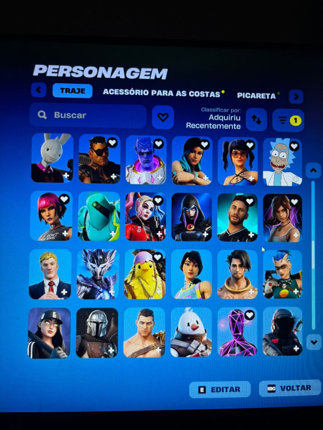 Conta de fortnite com wildcat