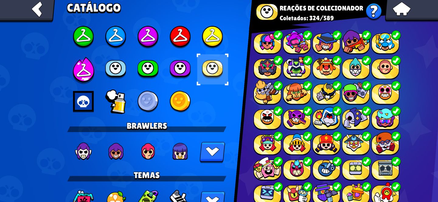 Conta Brawl Stars rara 7 anos
