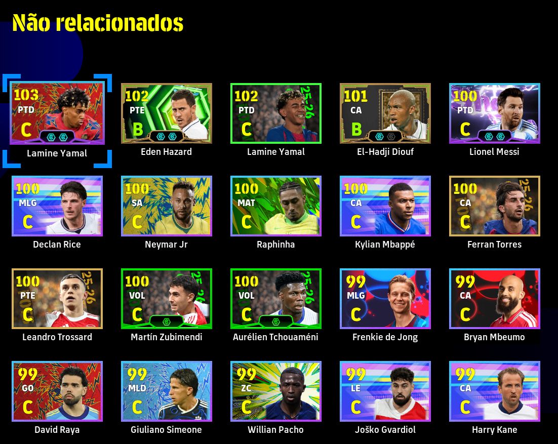 Conta Efootbal Prime Melhores metas do game C-Prime-2(steam)