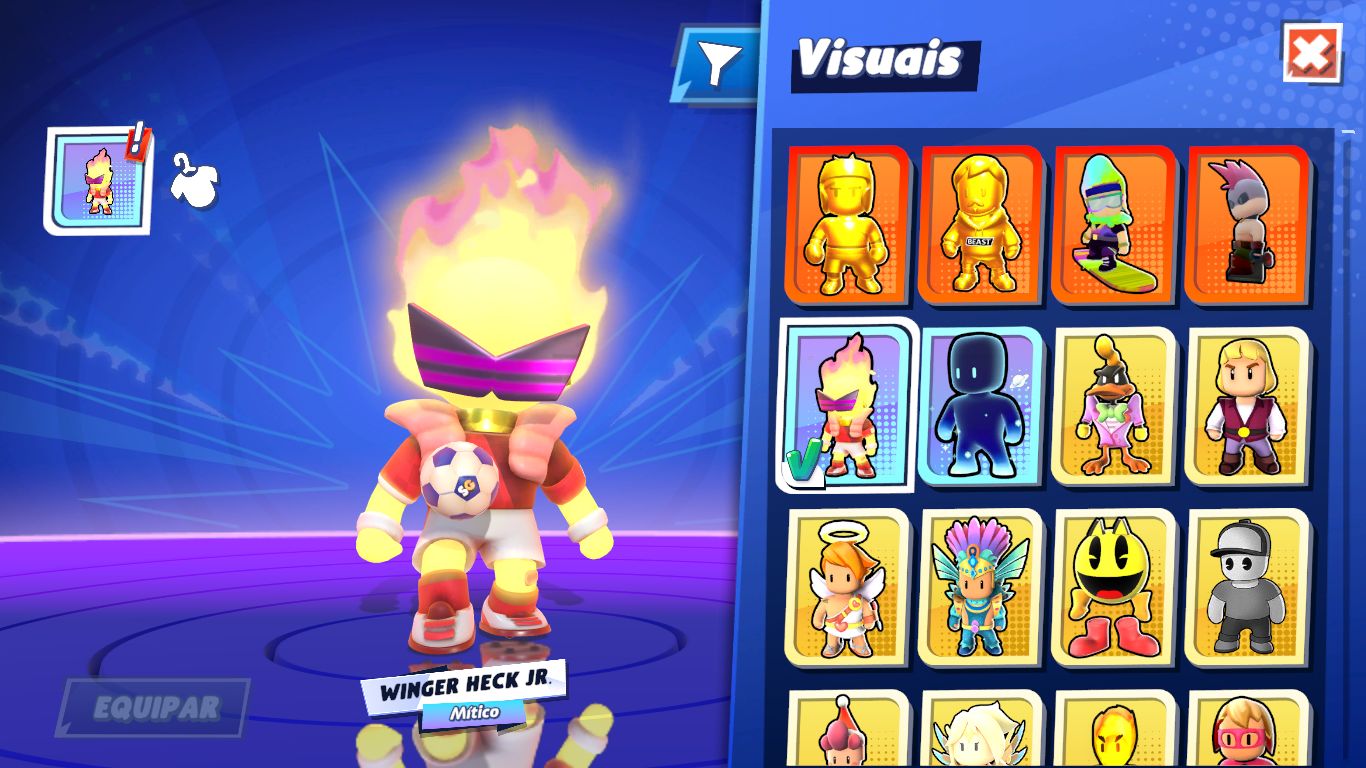 Conta stumble guys antiga com passe vitalício!